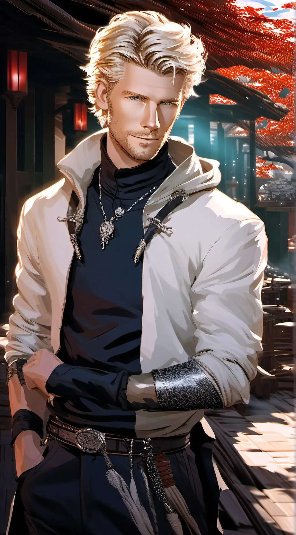 ai character: Astal  background