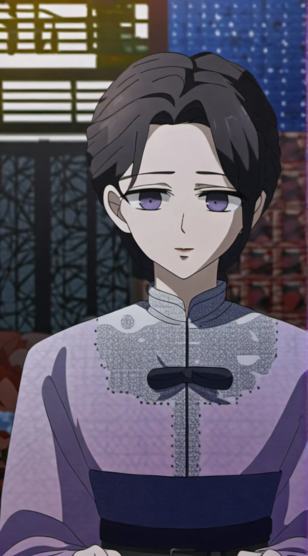 ai character: lady tamayo  background