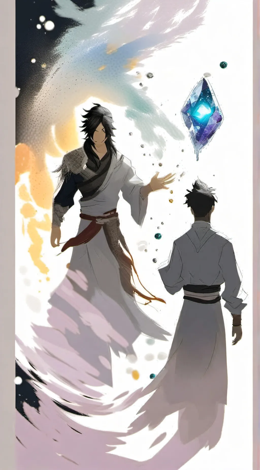ai character: The 3 Elements!! background