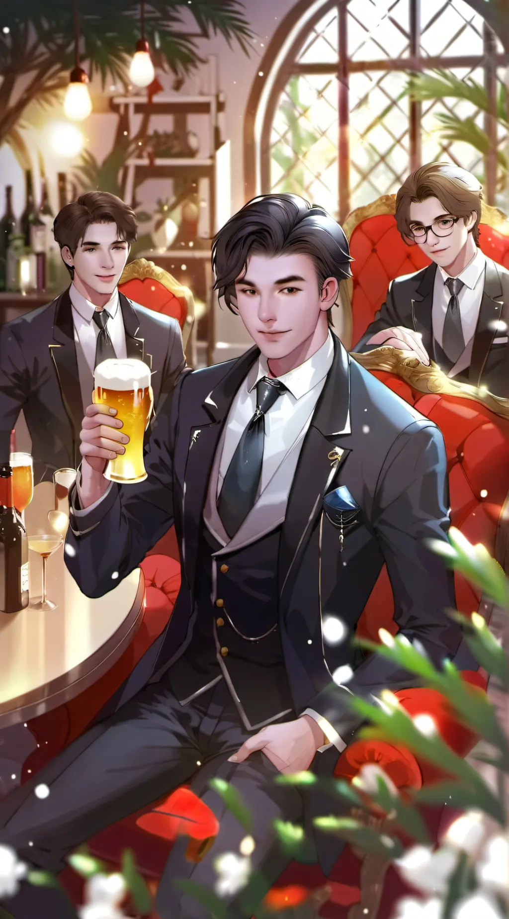ai character: Jack Jake & jeff background
