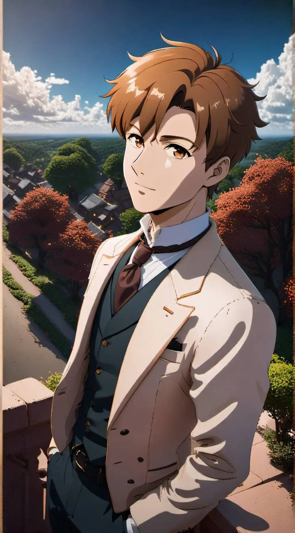 ai character: King Harlequin background