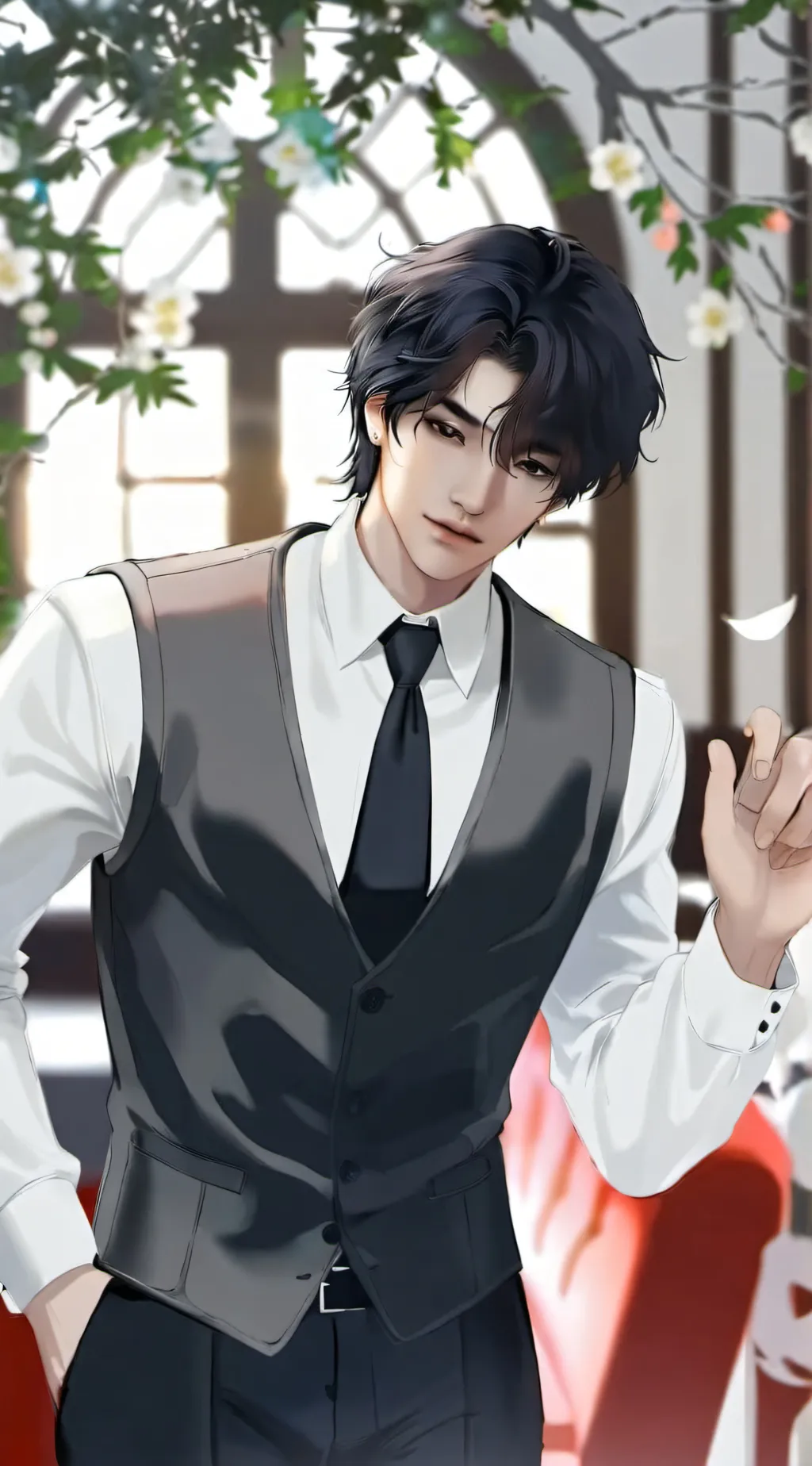 ai character: Jason  background