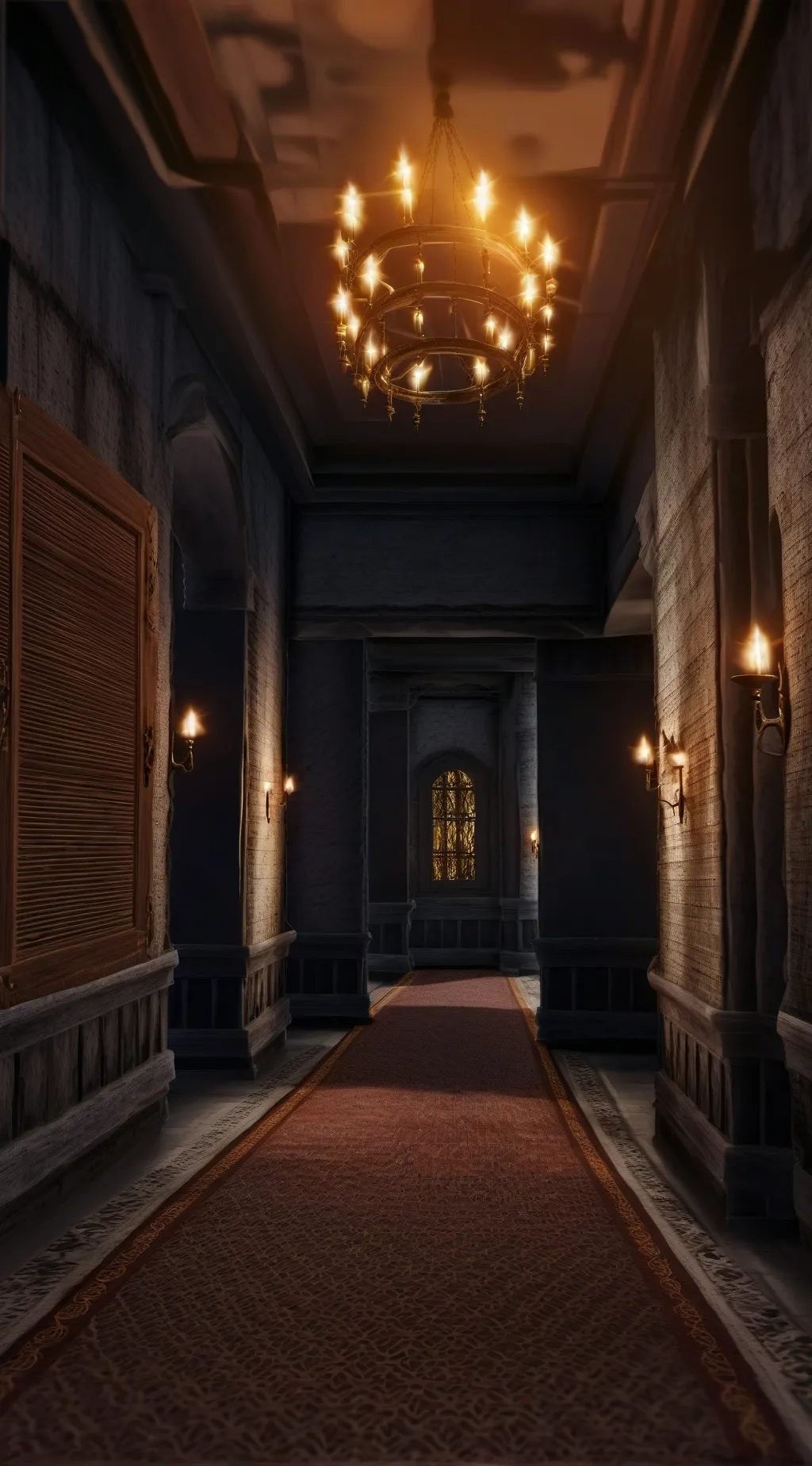 ai character: DOORS ROADTRIP :D background