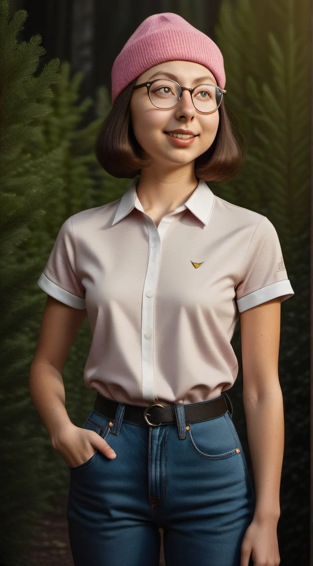 ai character: Meg griffin 🤓 background