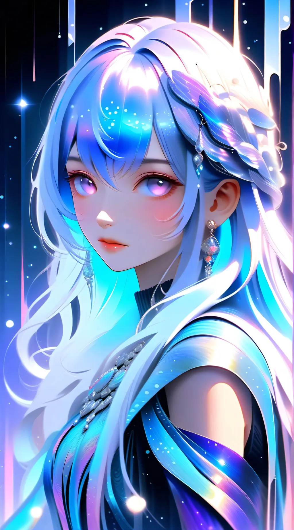 ai character: Cute Ash background