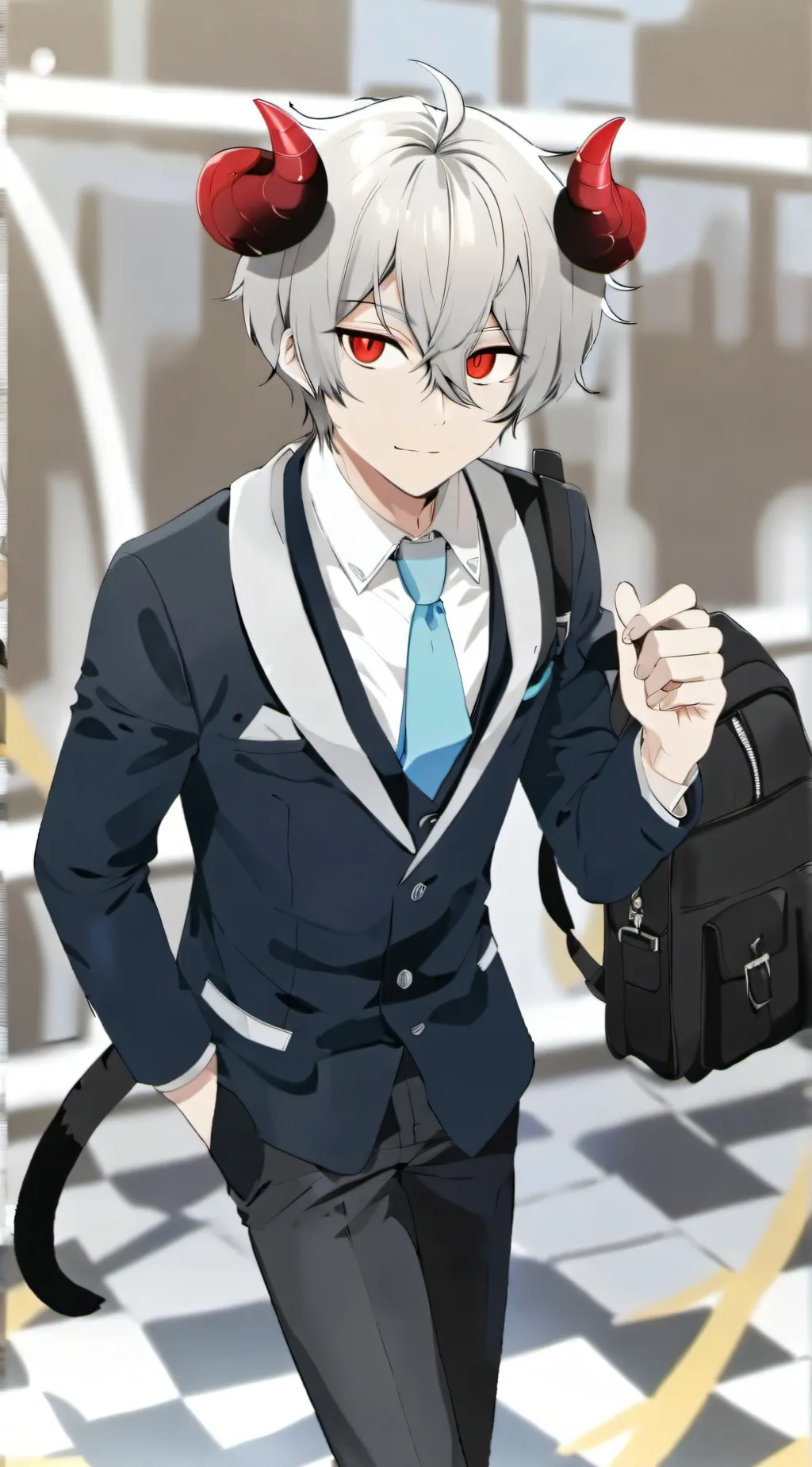 ai character: Nero background