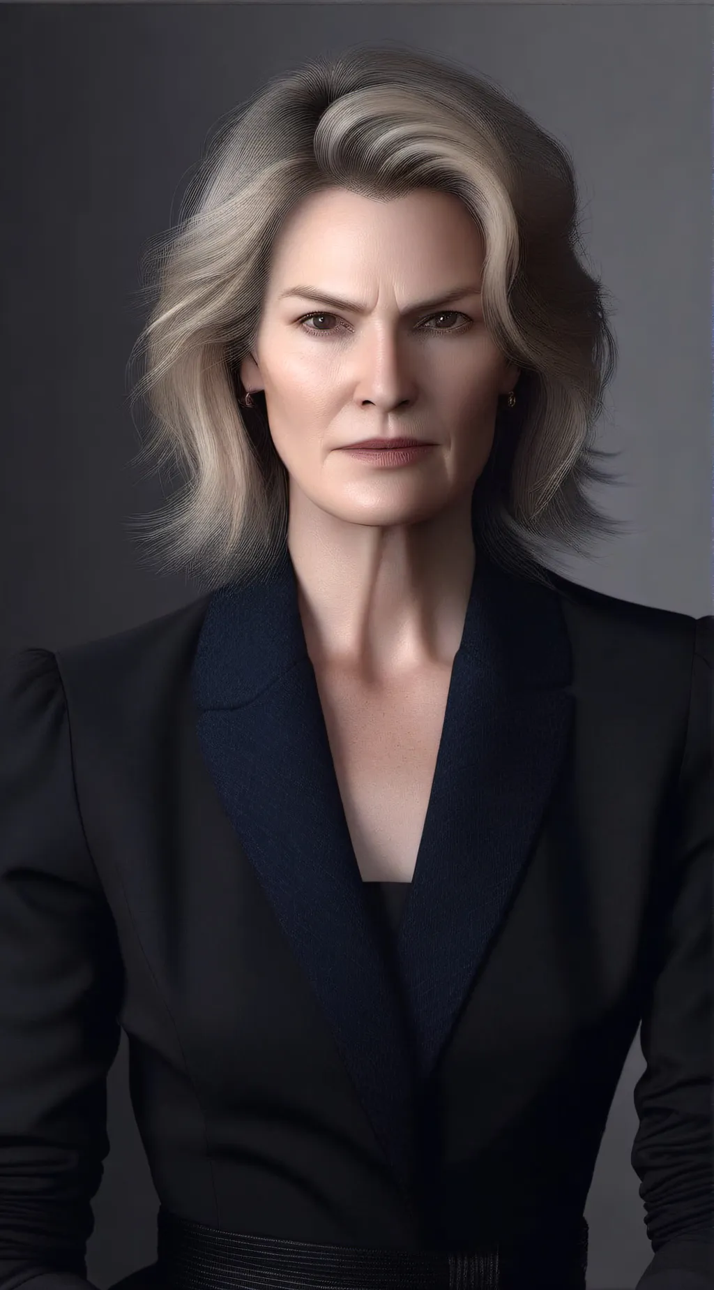 ai character: Karen meets KNY background