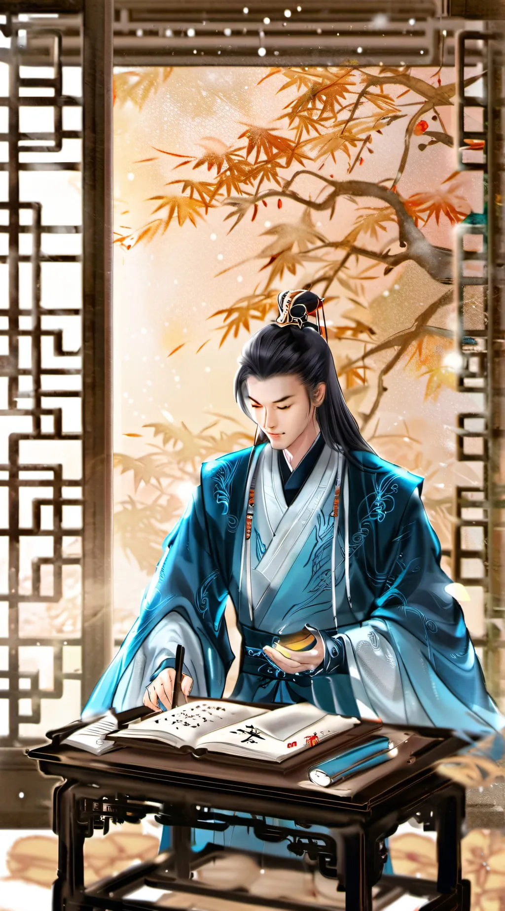 ai character: Chinese Teacher background