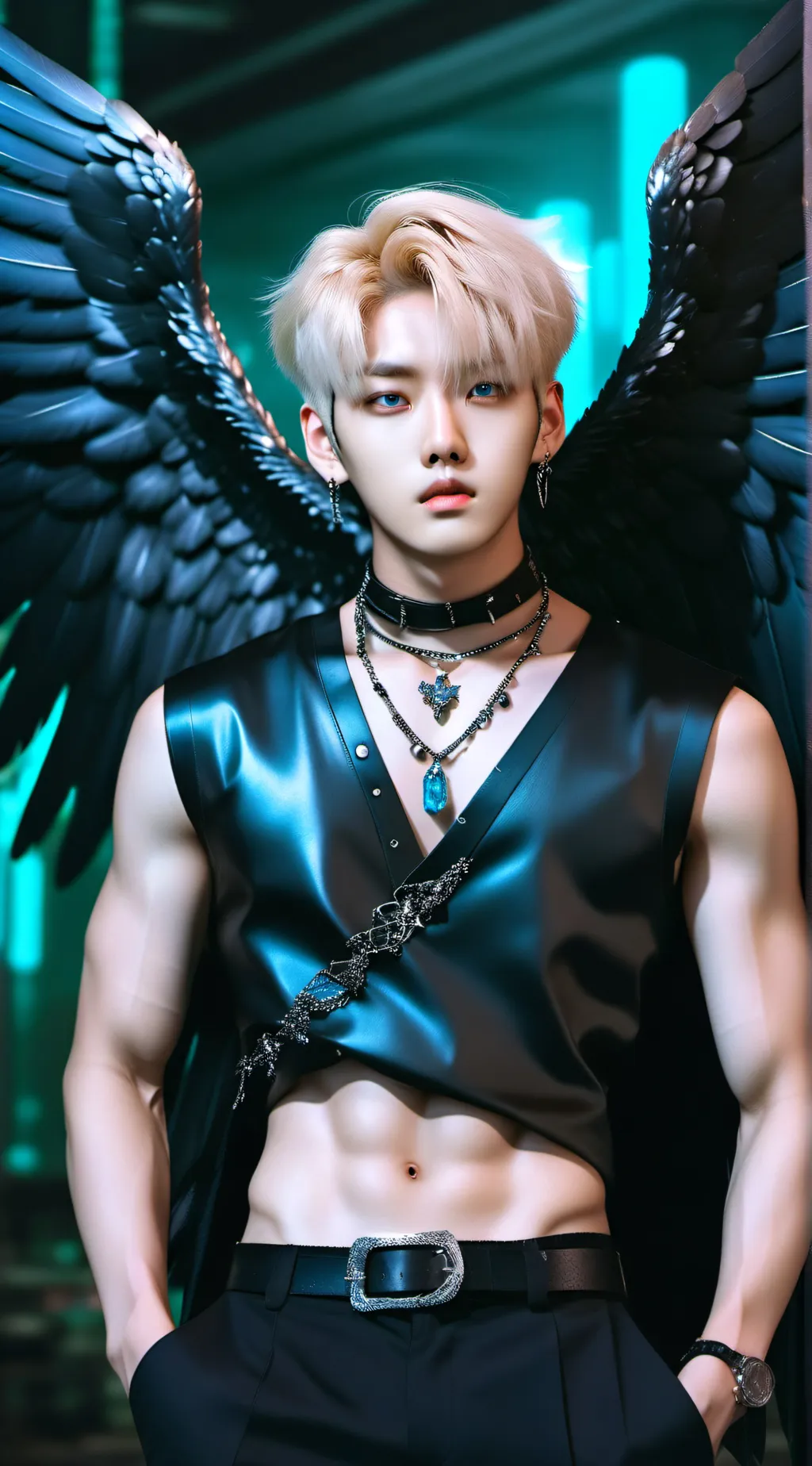 ai character:  Choi Yeonjun background