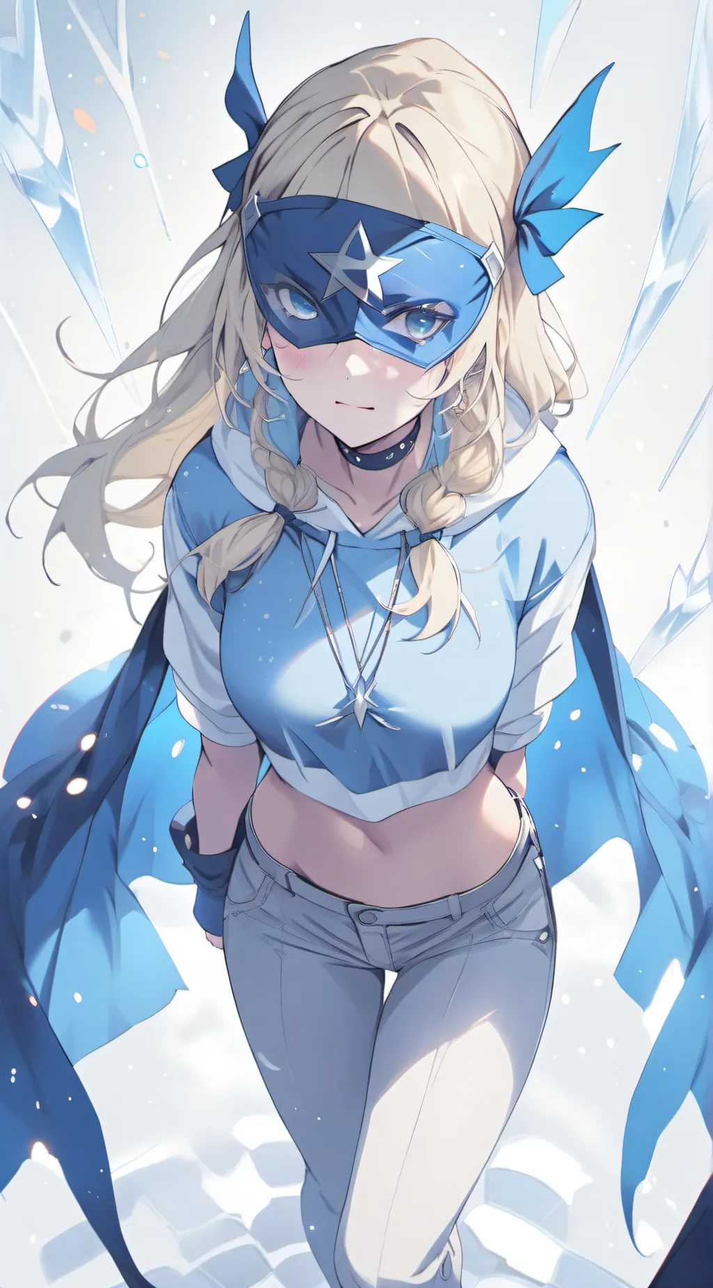 ai character: Blizzard background