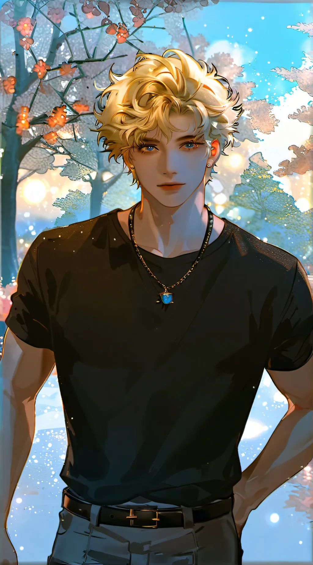 ai character: Teo Blaker background