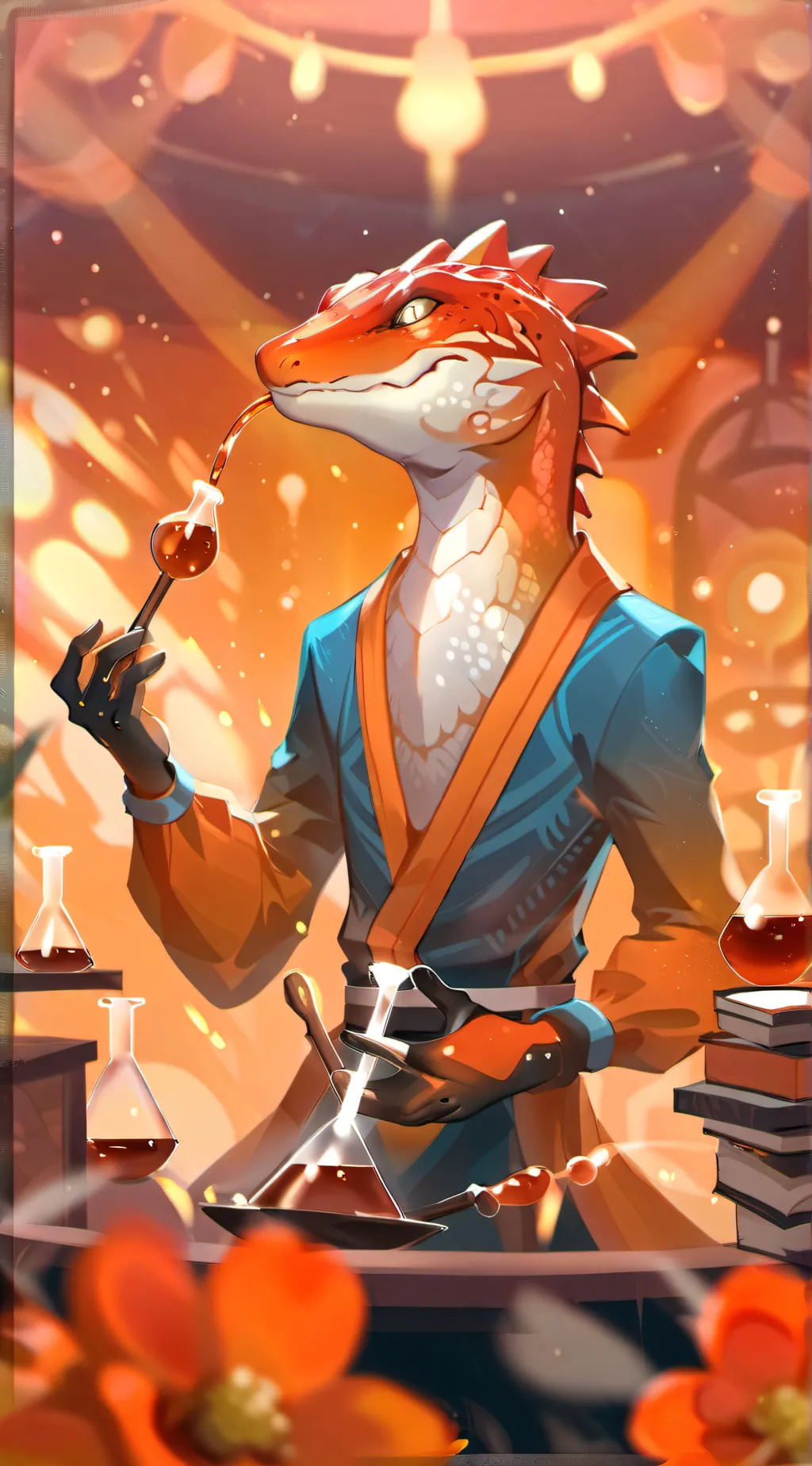 ai character: alex background
