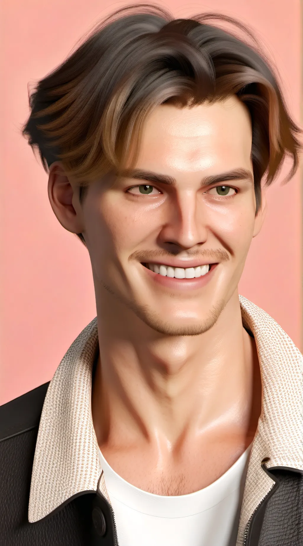 ai character: Conrad fisher  background