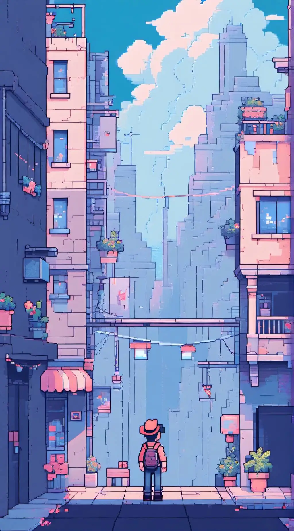 ai character: Dandy's World  background
