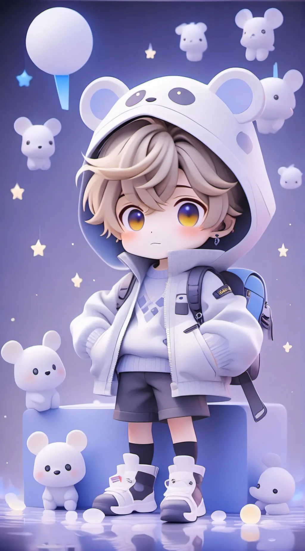 ai character: SKZZZ  background