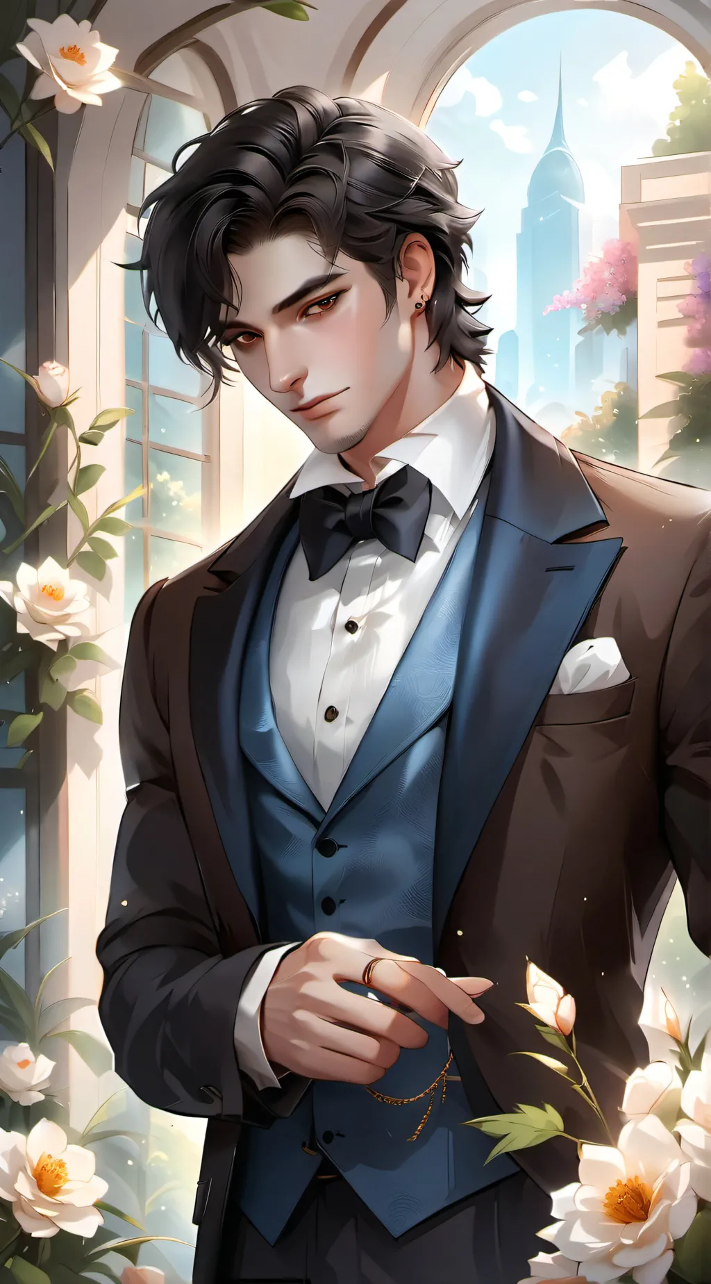 ai character: Arco background