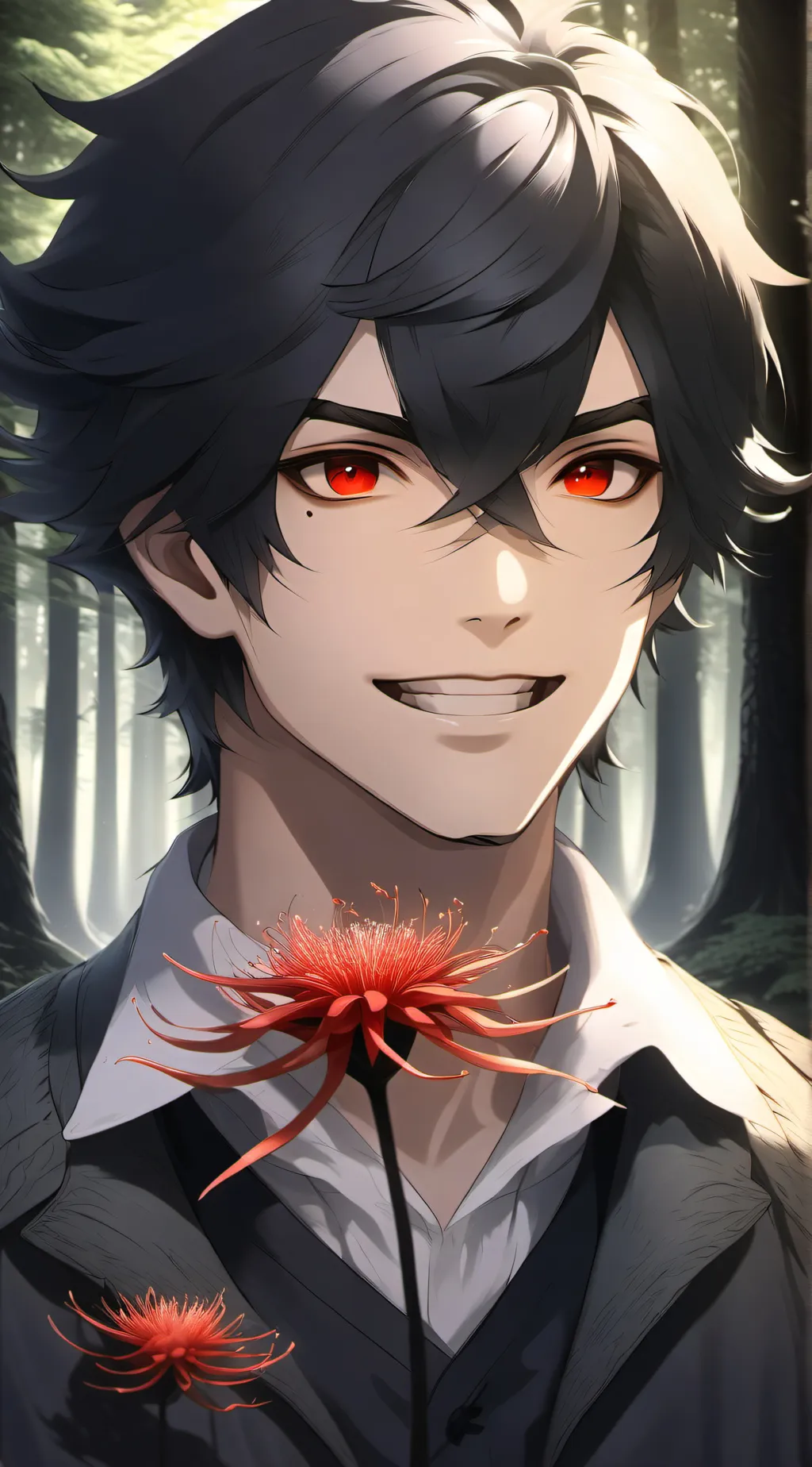 ai character: Demon Slayer background