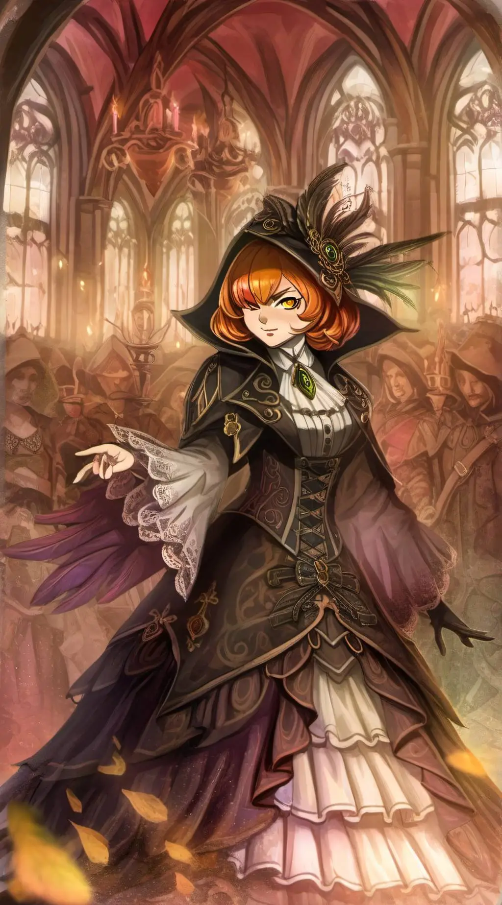 ai character: Ember background