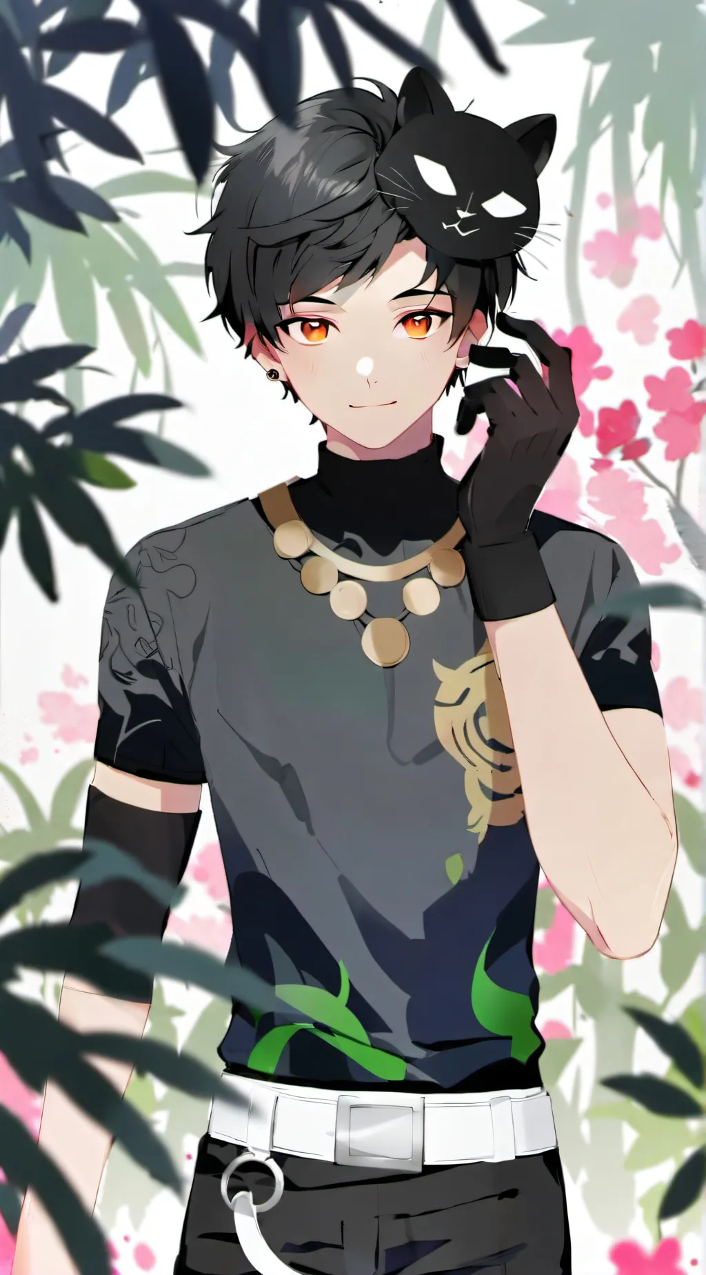ai character: -+√Leo√+- background