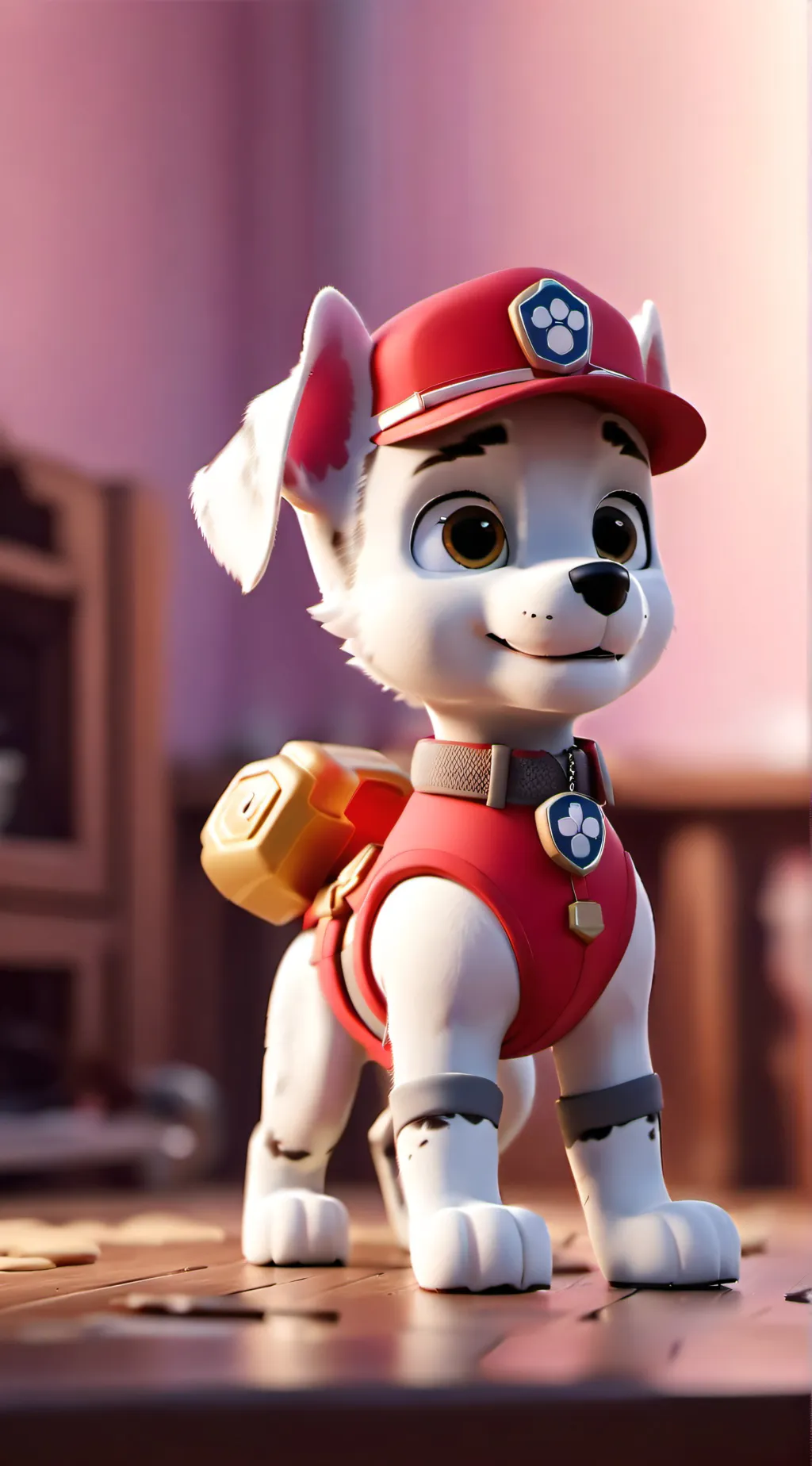 ai character: marshall background