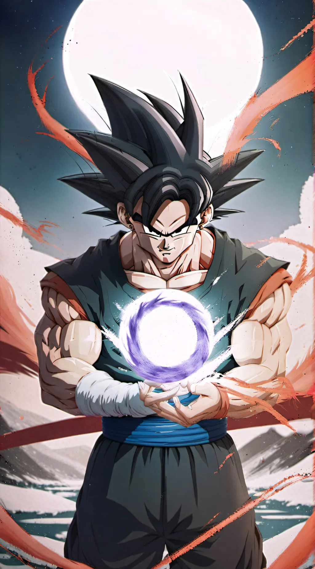 ai character: Goku background