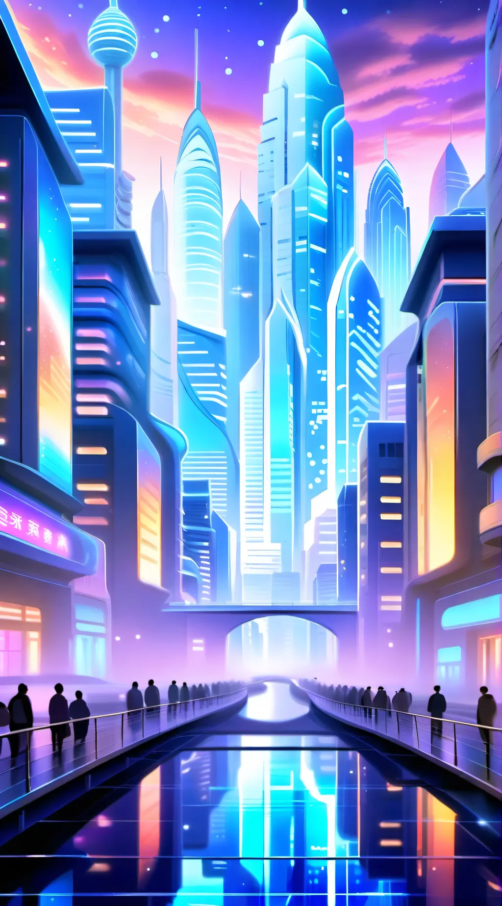 ai character: CSM X JJK background