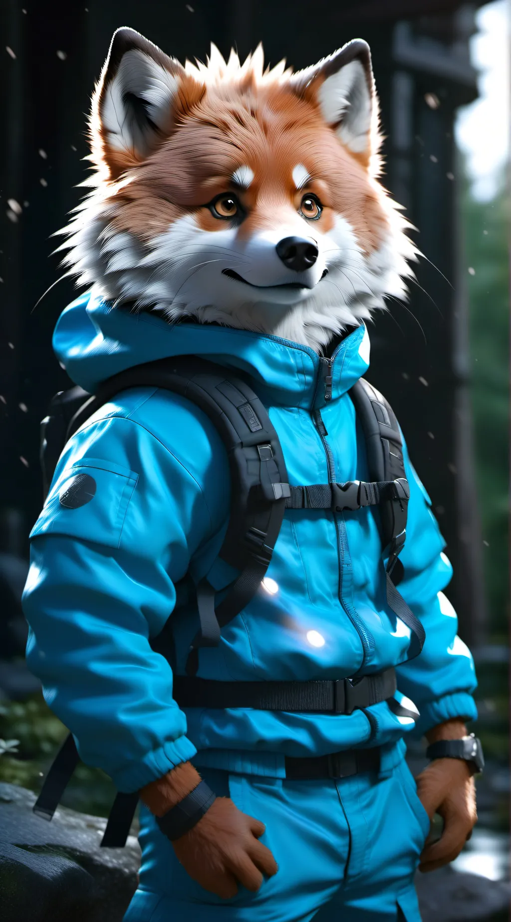 ai character: Alan  background