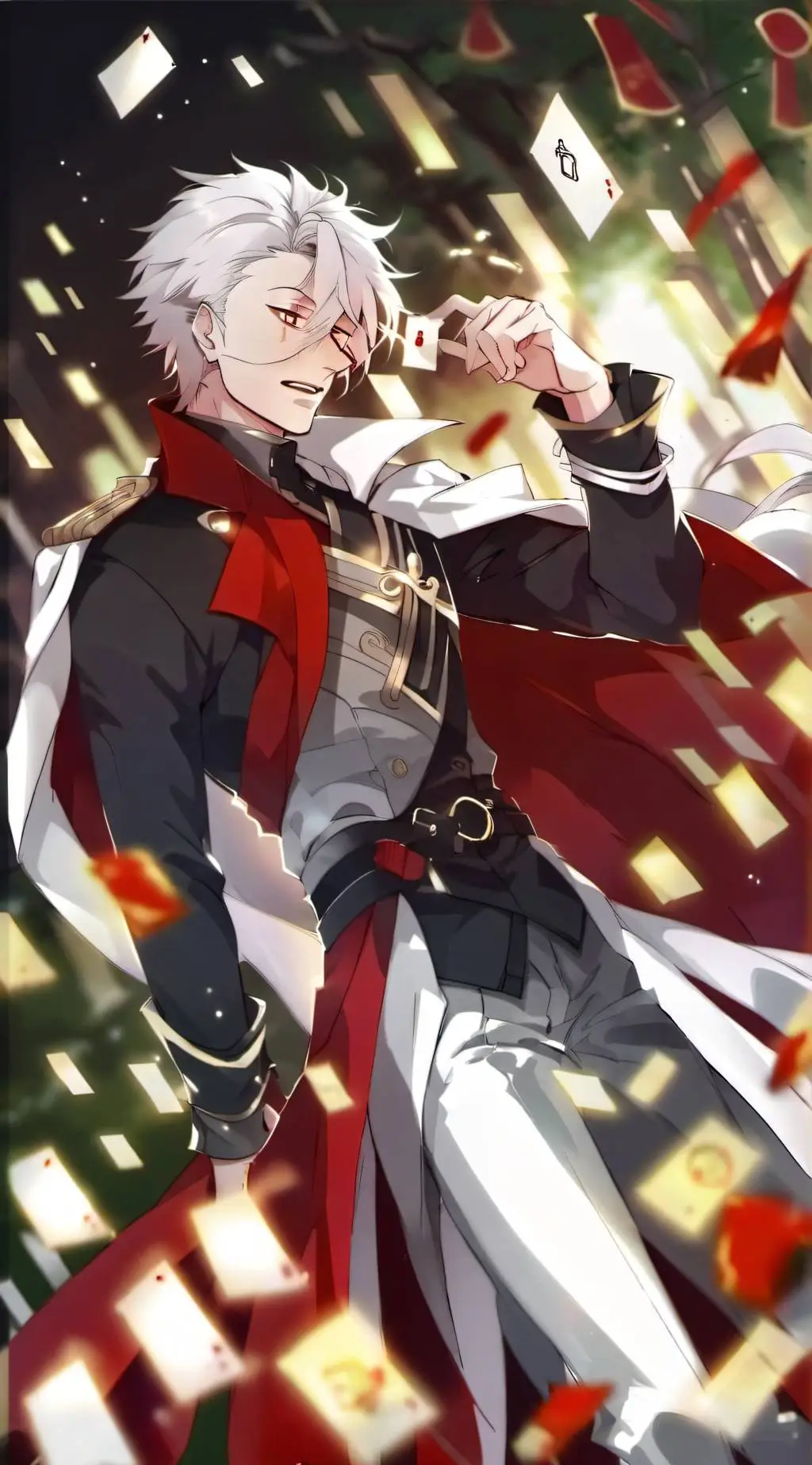 ai character: Sanemi shinazugawa background