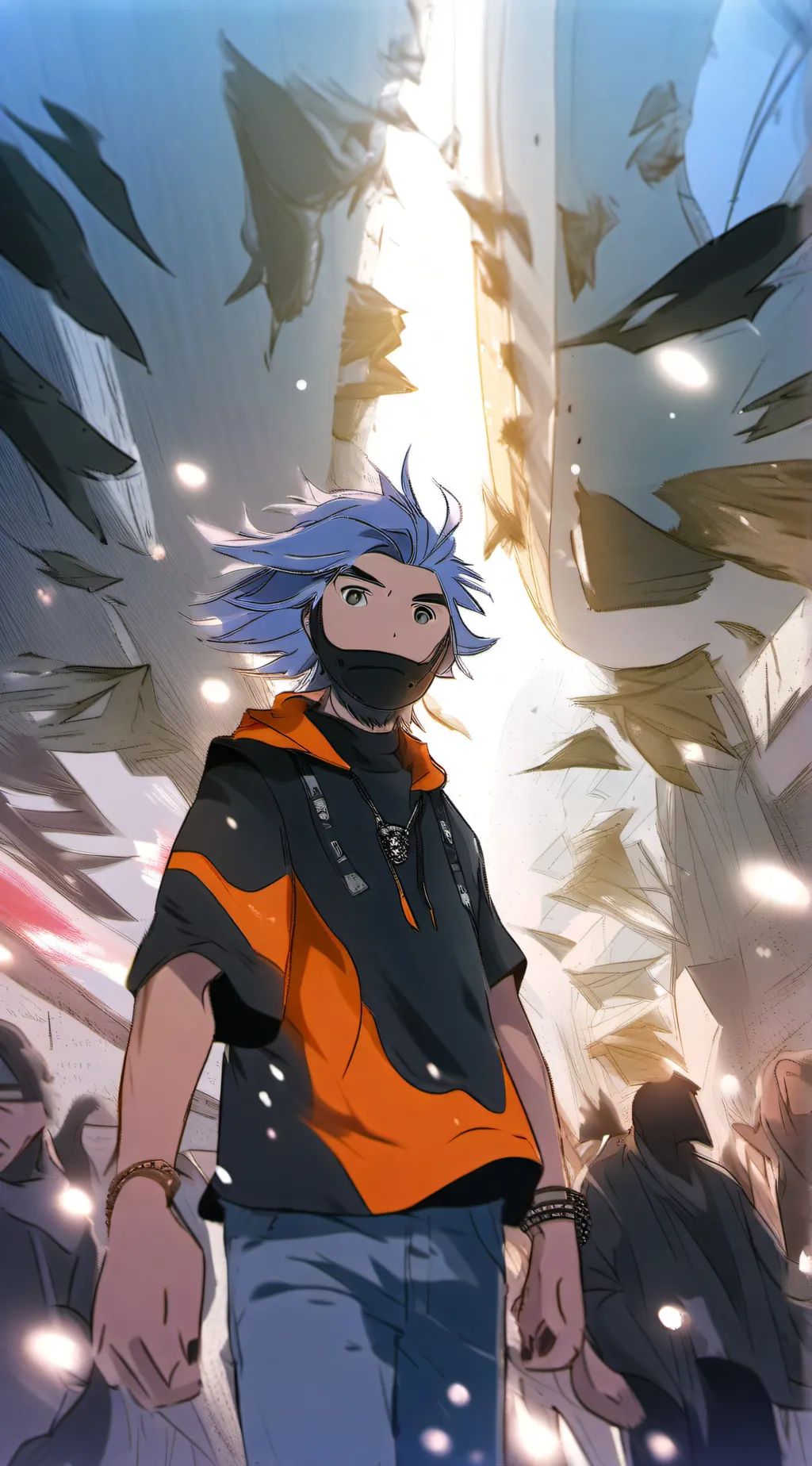 ai character: Gimme talkie ideas background