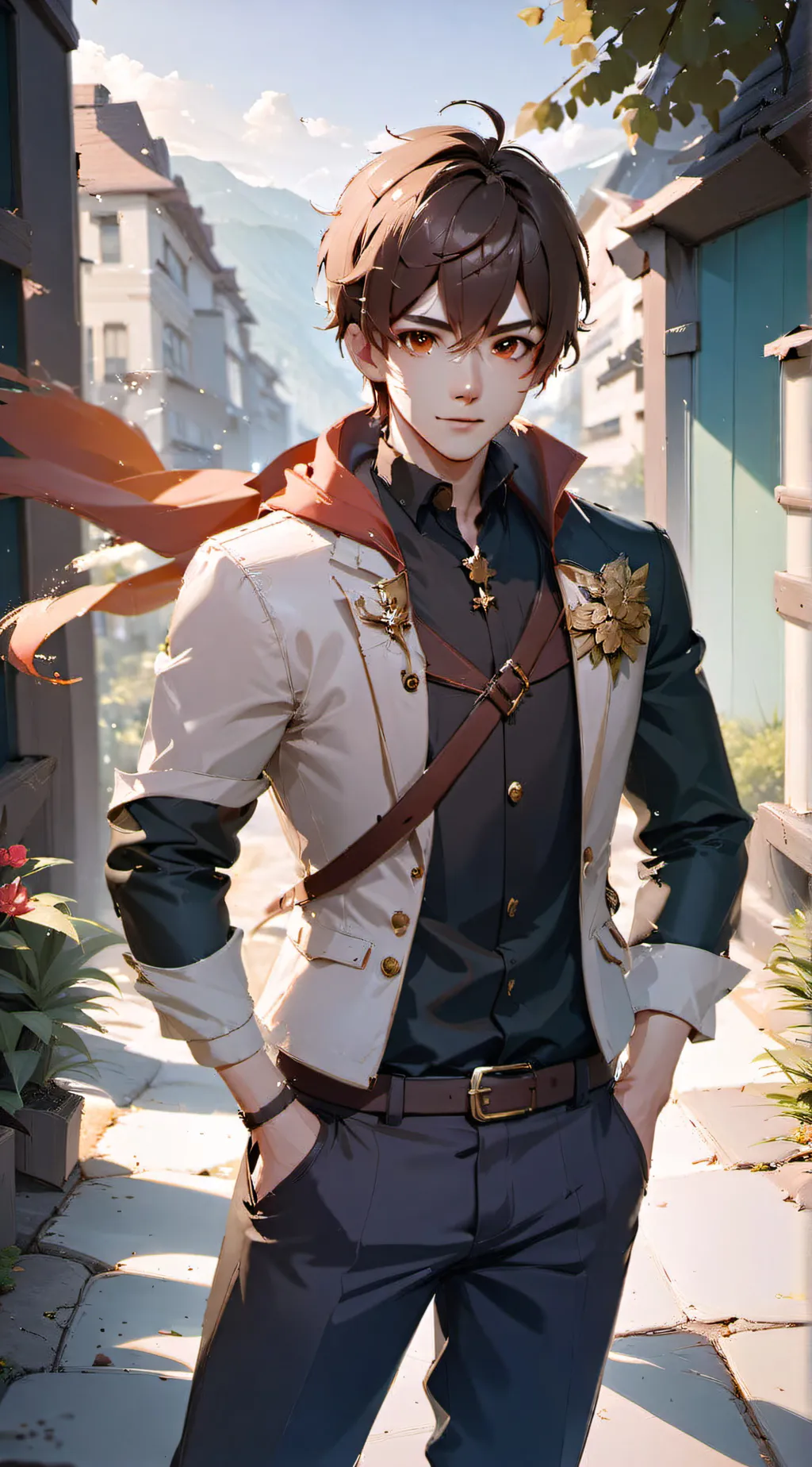 ai character: Alex background