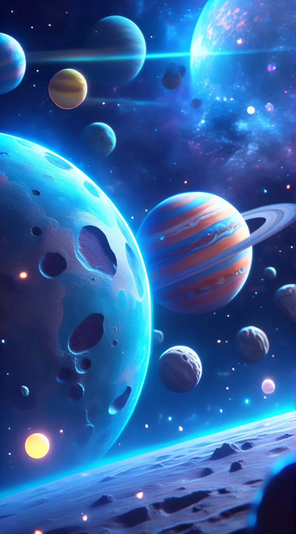 ai character: Solarballs TMR  background