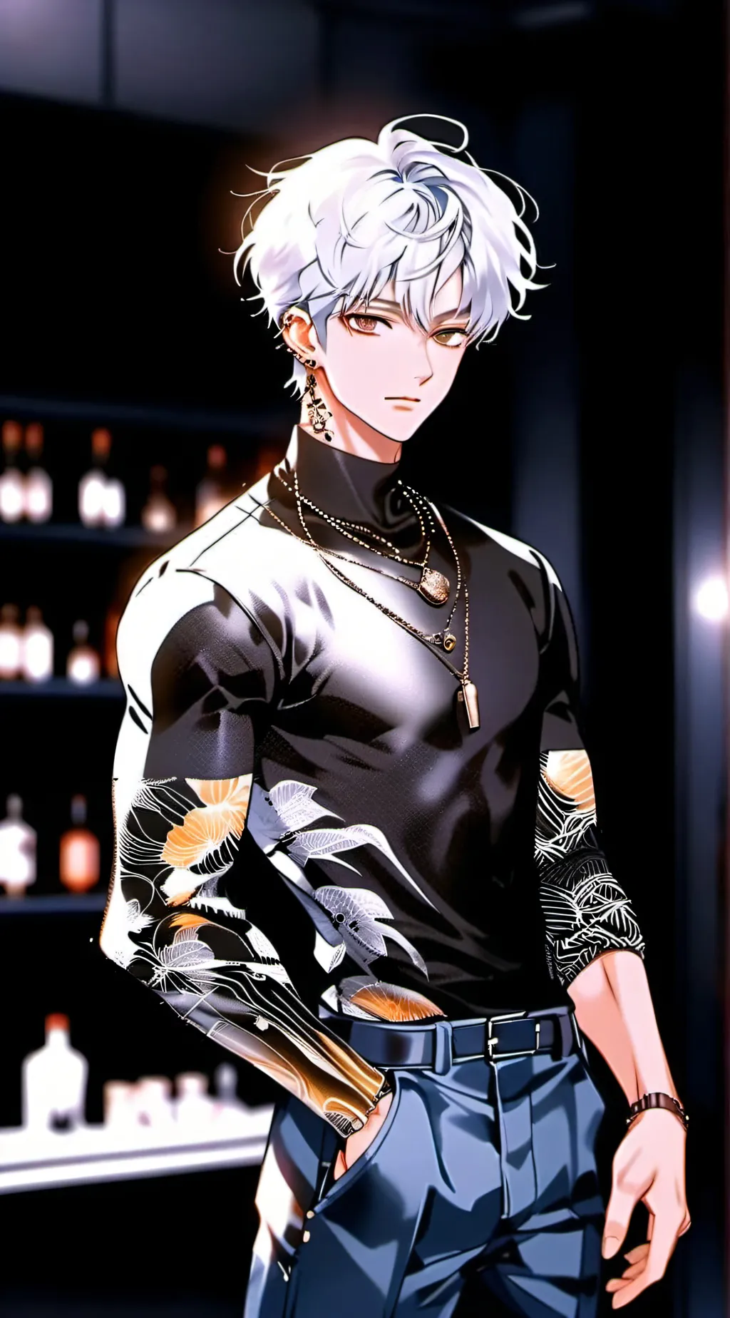 ai character: Max background