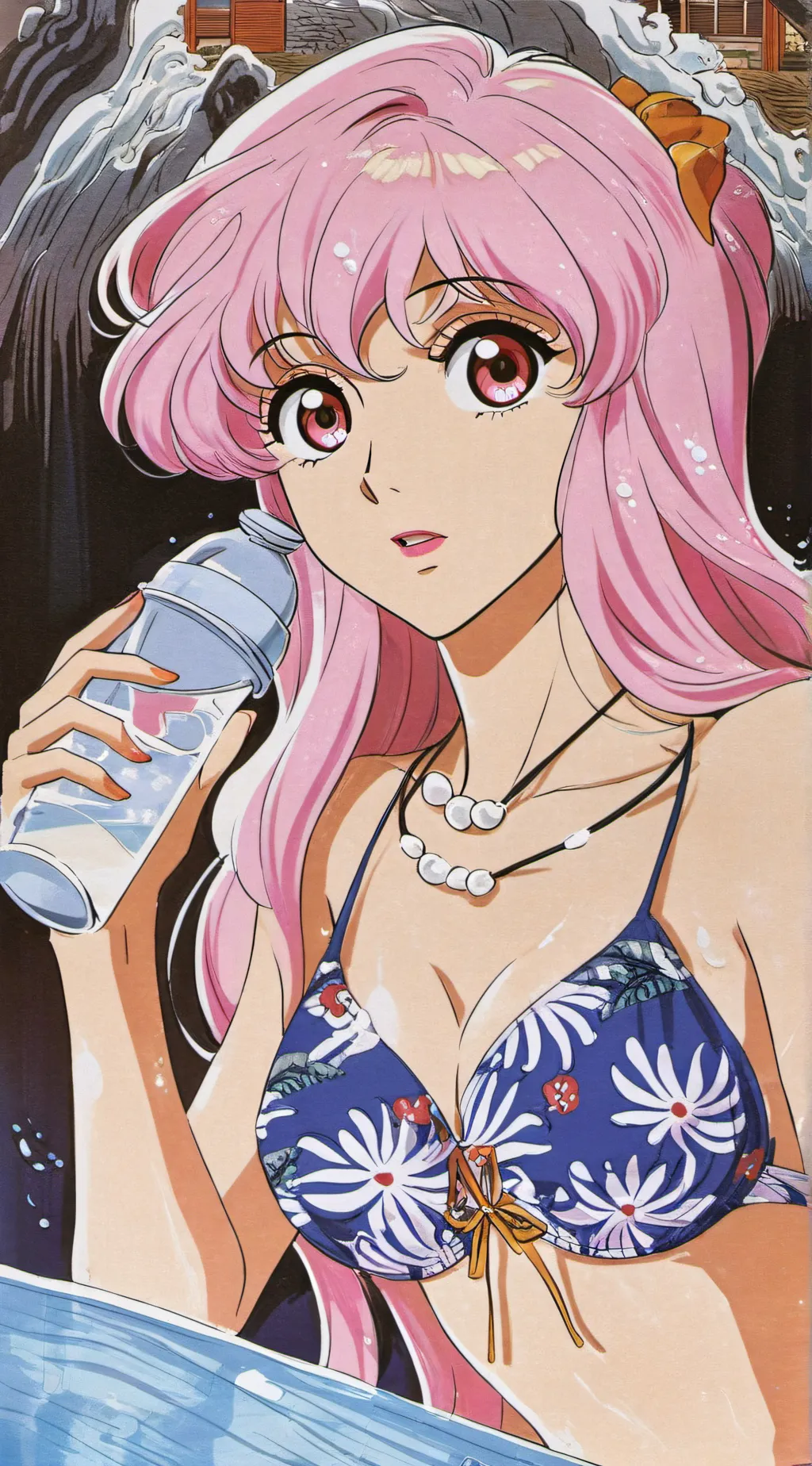 ai character: miki background