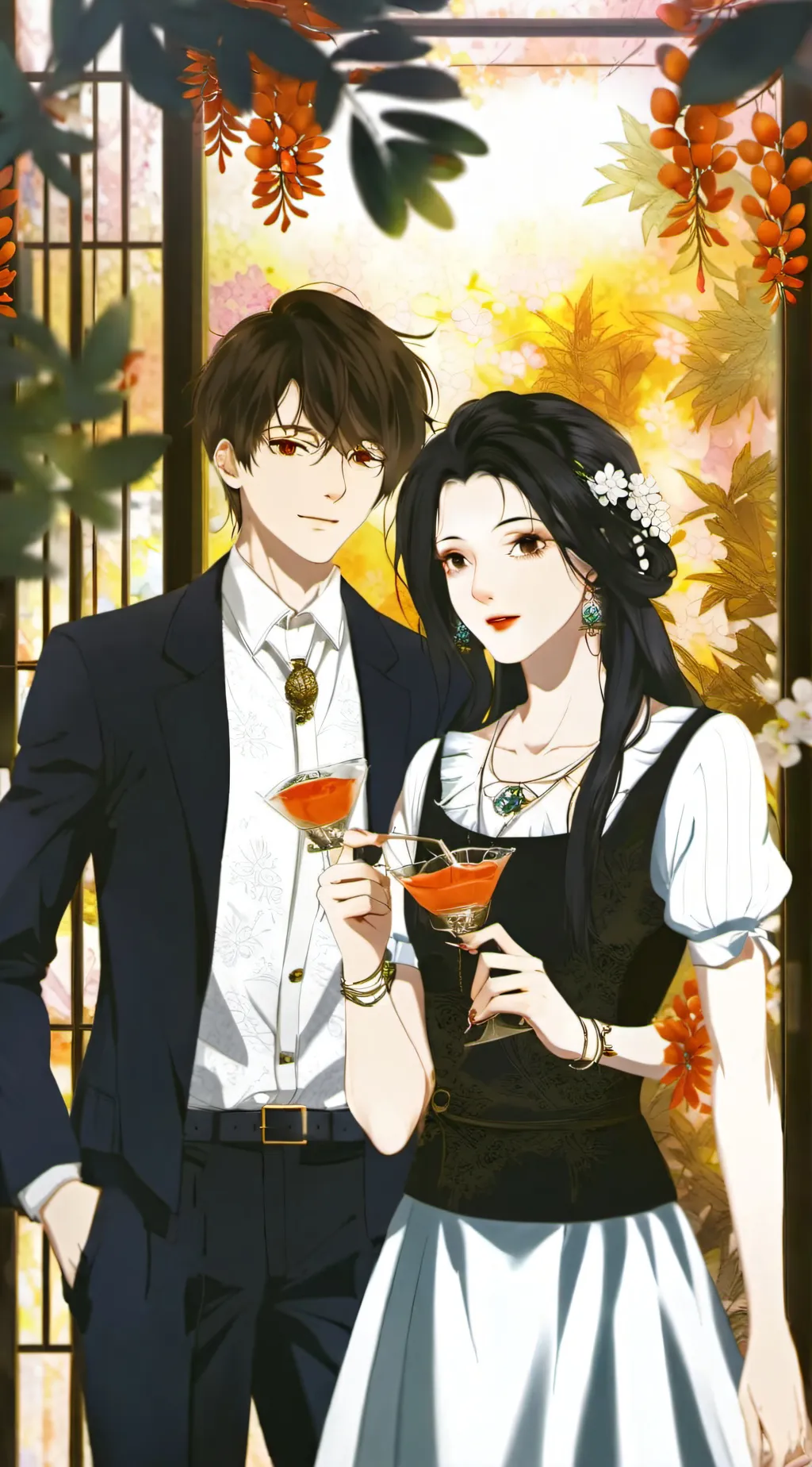 ai character: max and lylia background