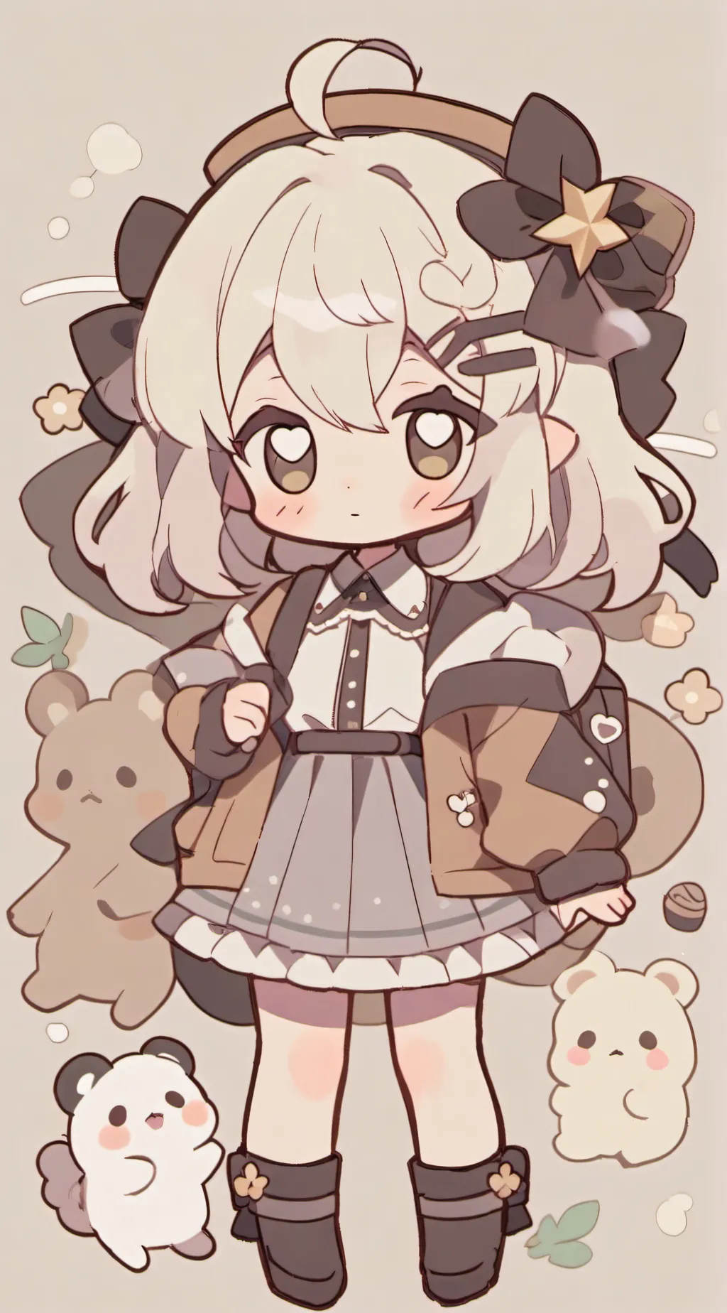 ai character: Idk a name background