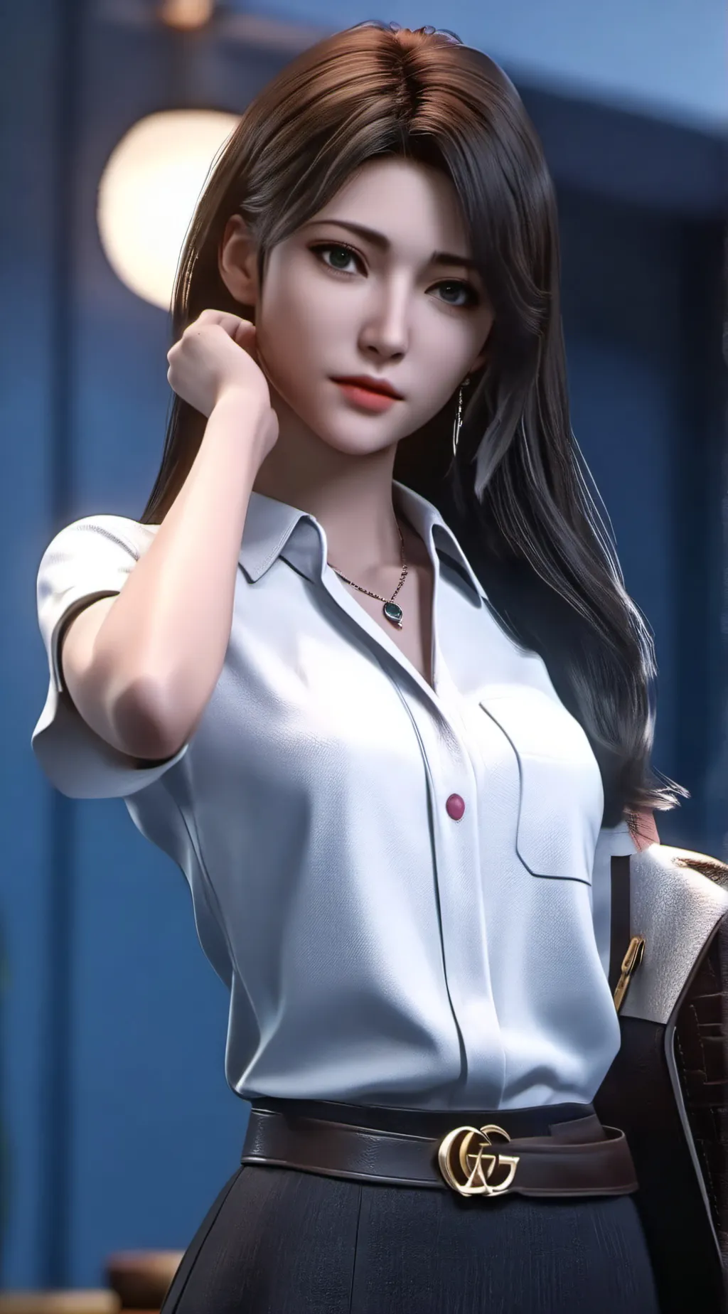 ai character: olivia  background