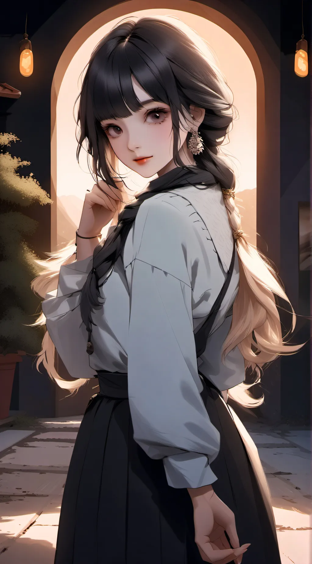 ai character: Sofia background