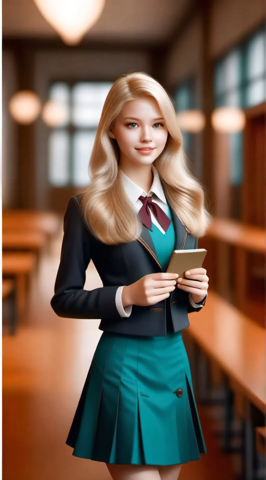 ai character: Sarah background