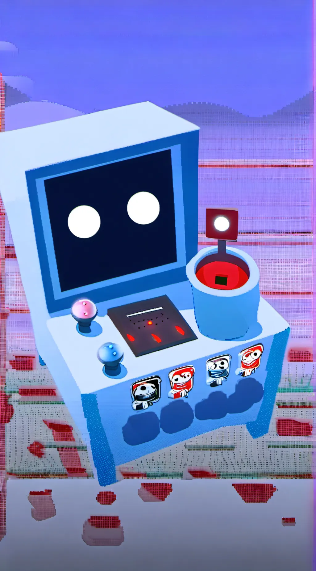 ai character: 8-bit brawl stars background