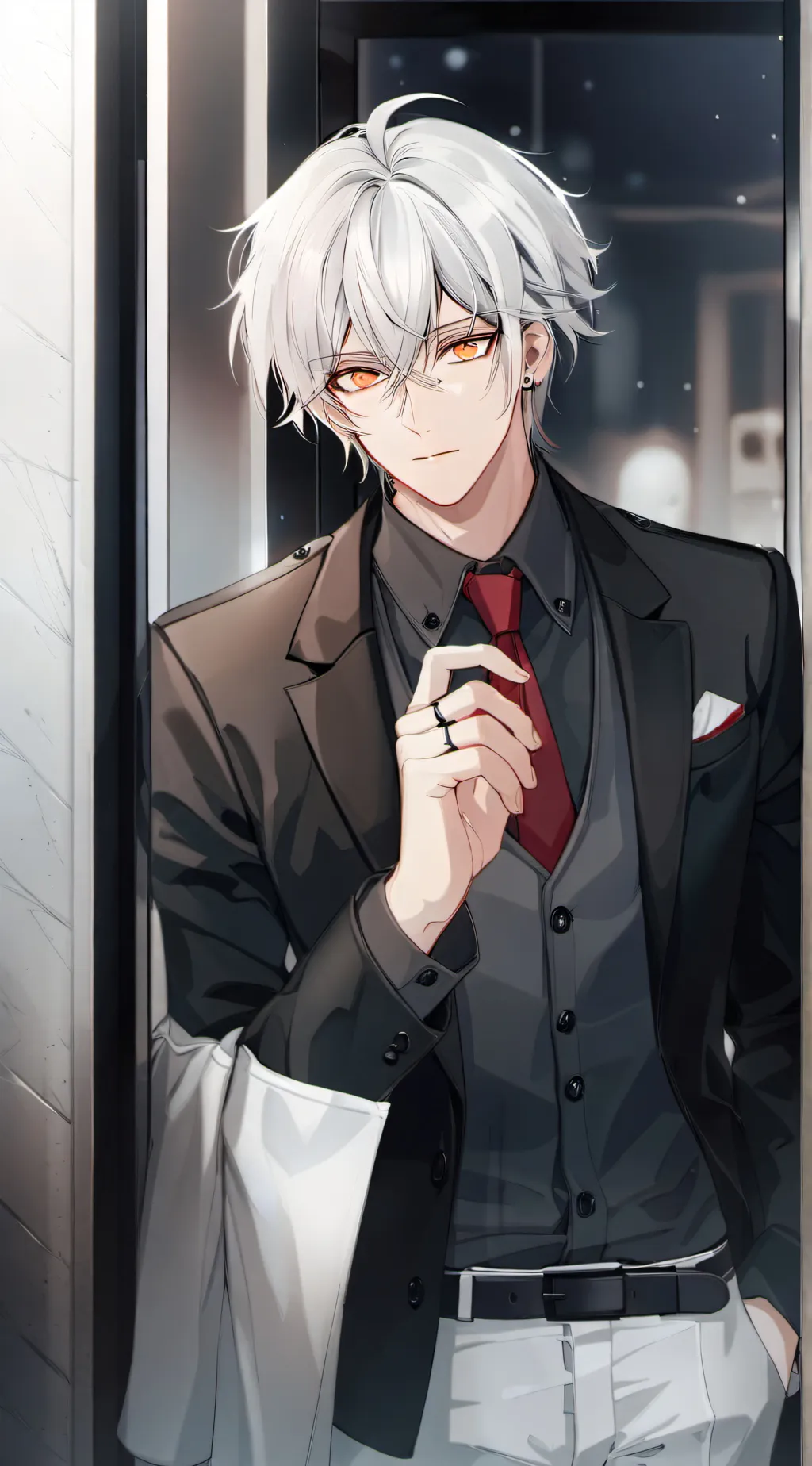 ai character: Leo background