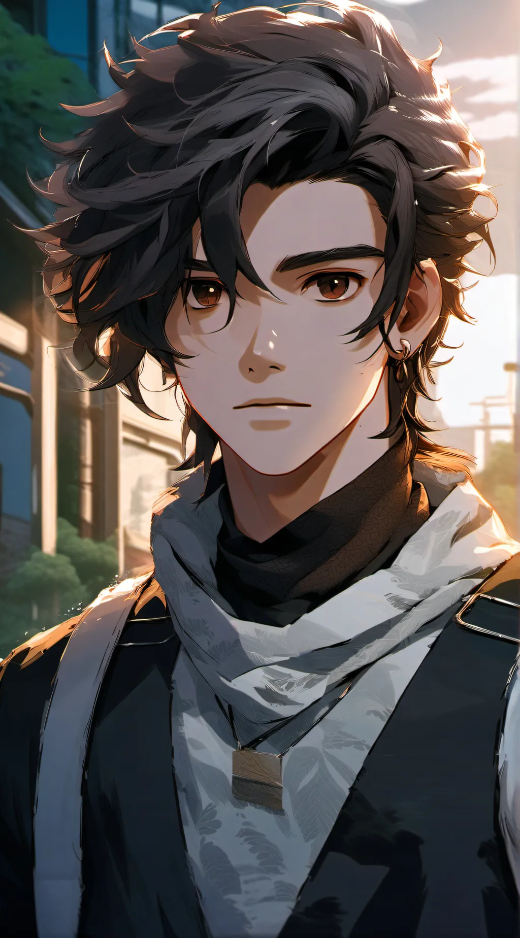 ai character: Damon background