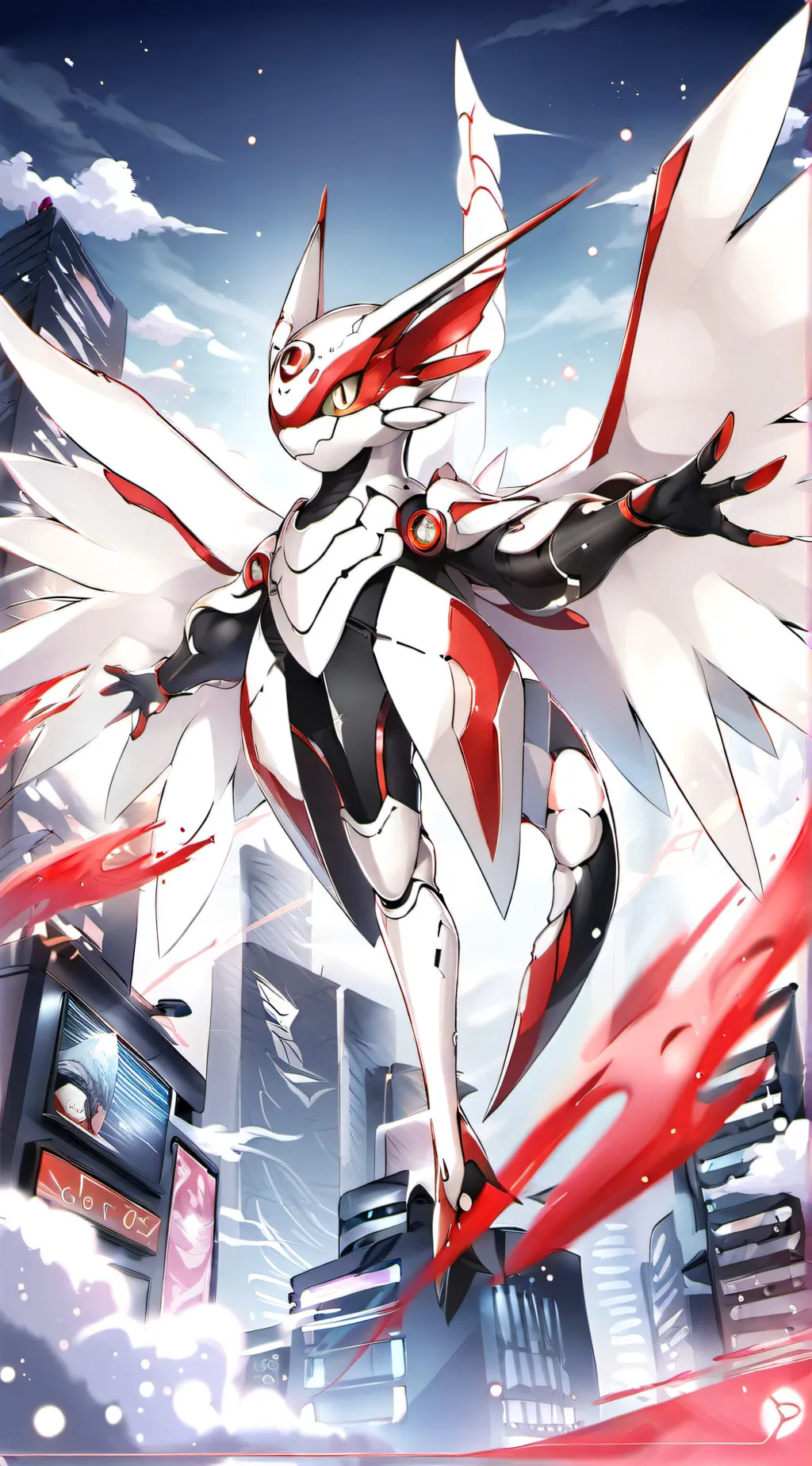 ai character: Iron jets background