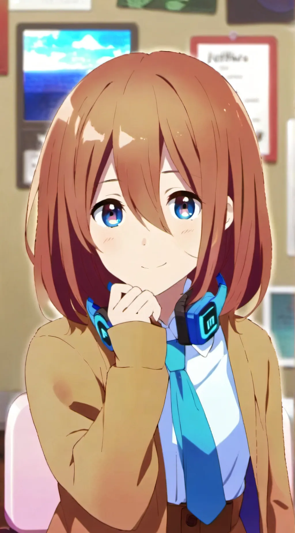 ai character: miku nanako background