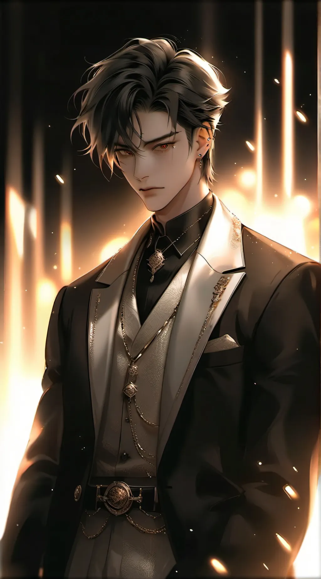 ai character: ꧁Issac꧂ background
