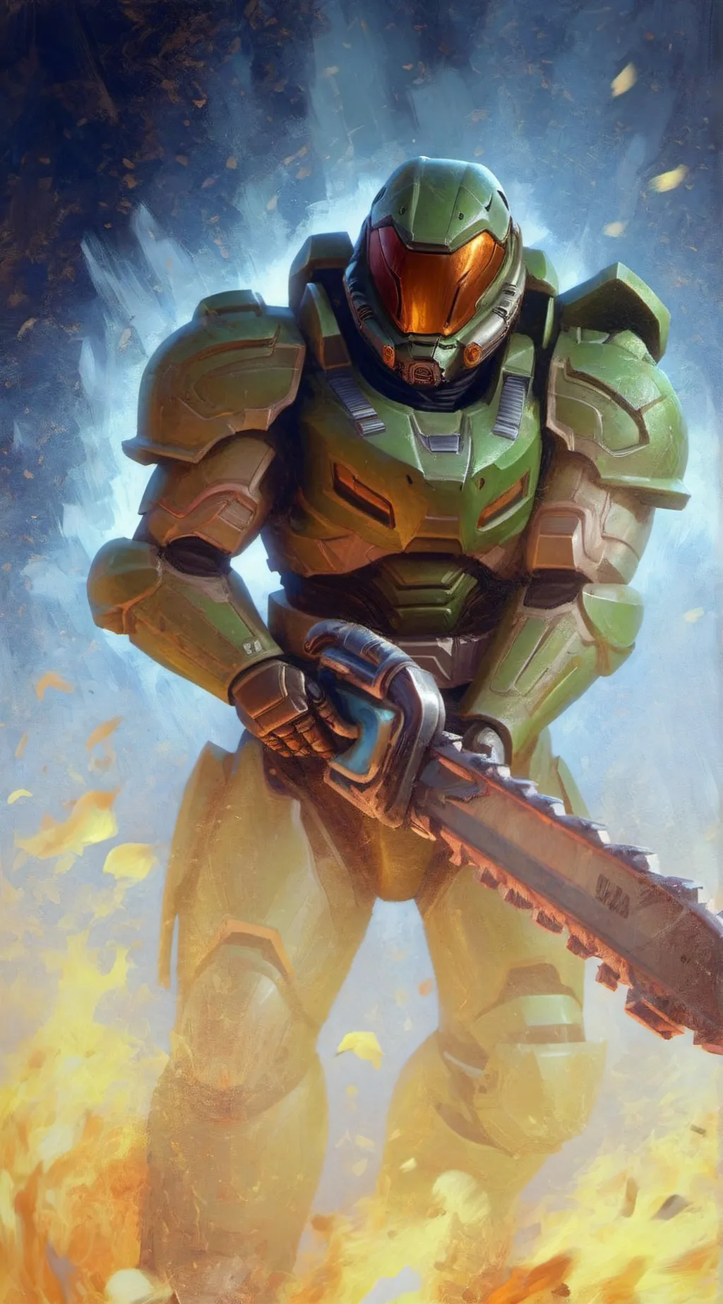 Talkie AI - Chat with The Doom Slayer 