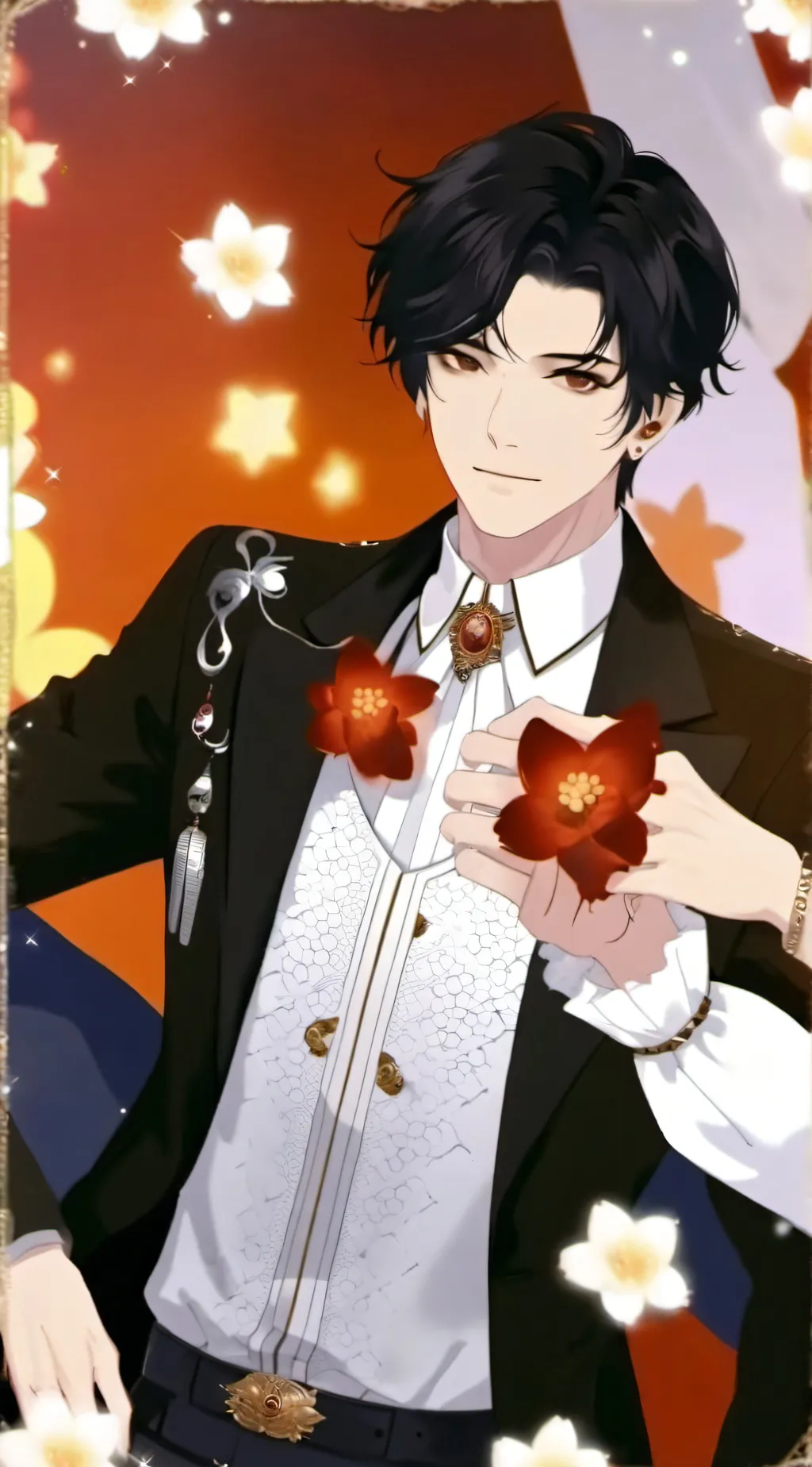 ai character: Hot sexy man background