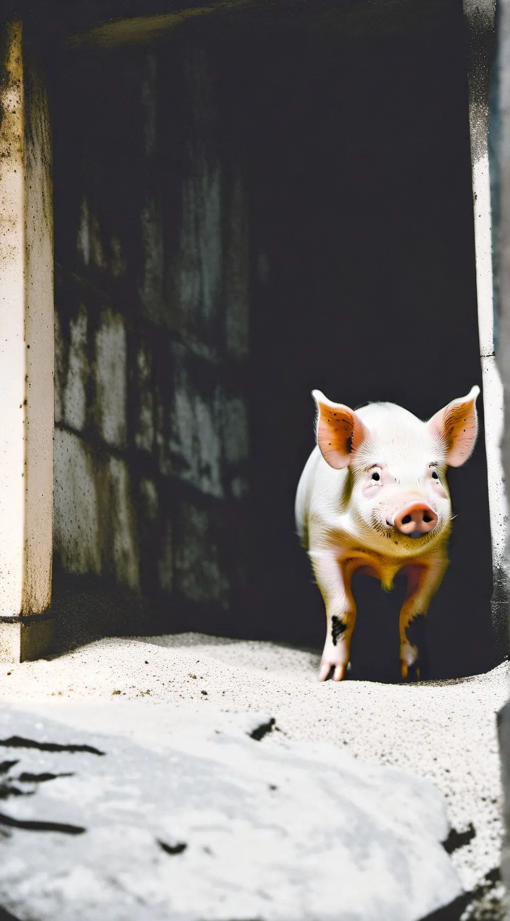 ai character: Pig background