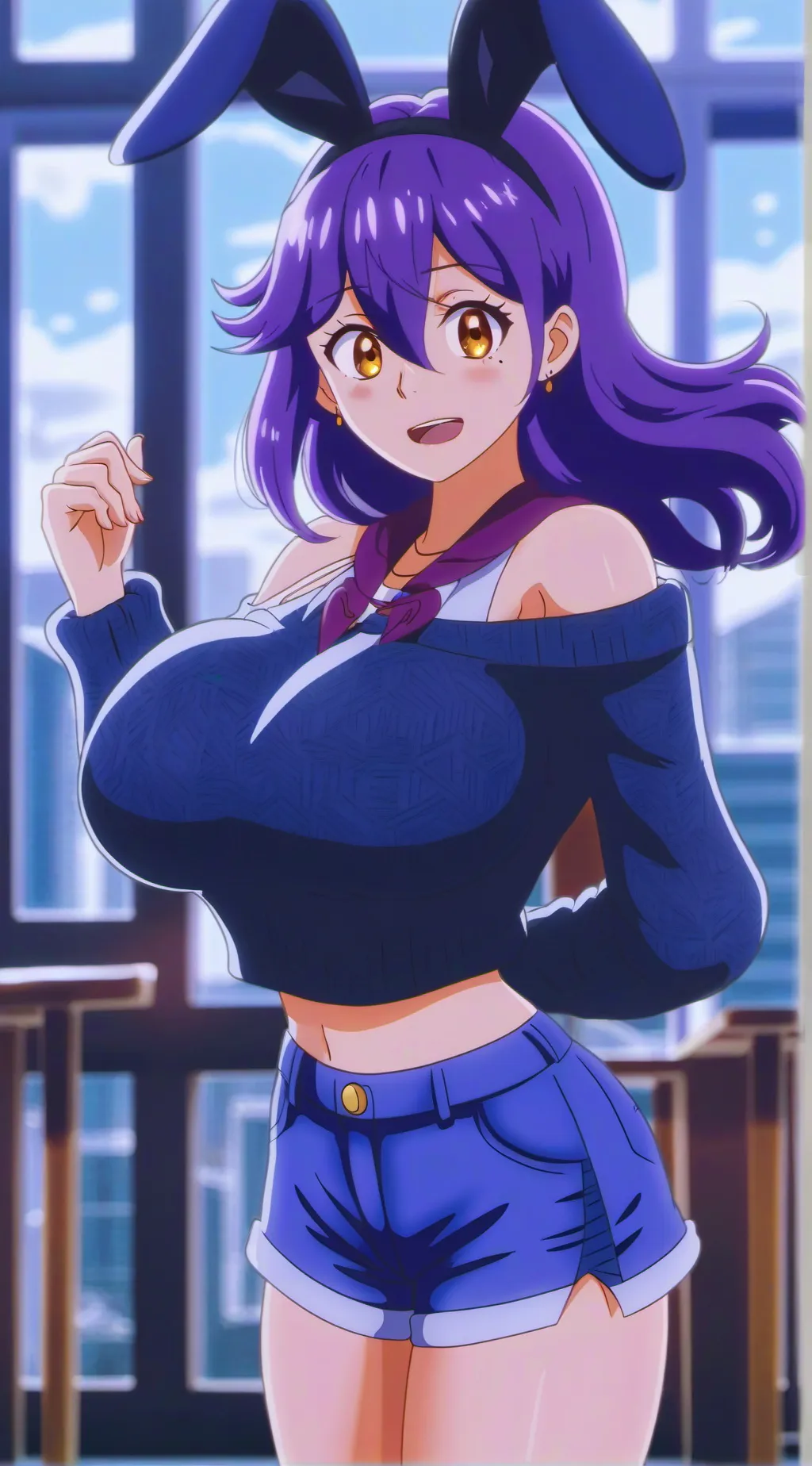 ai character: Ave background