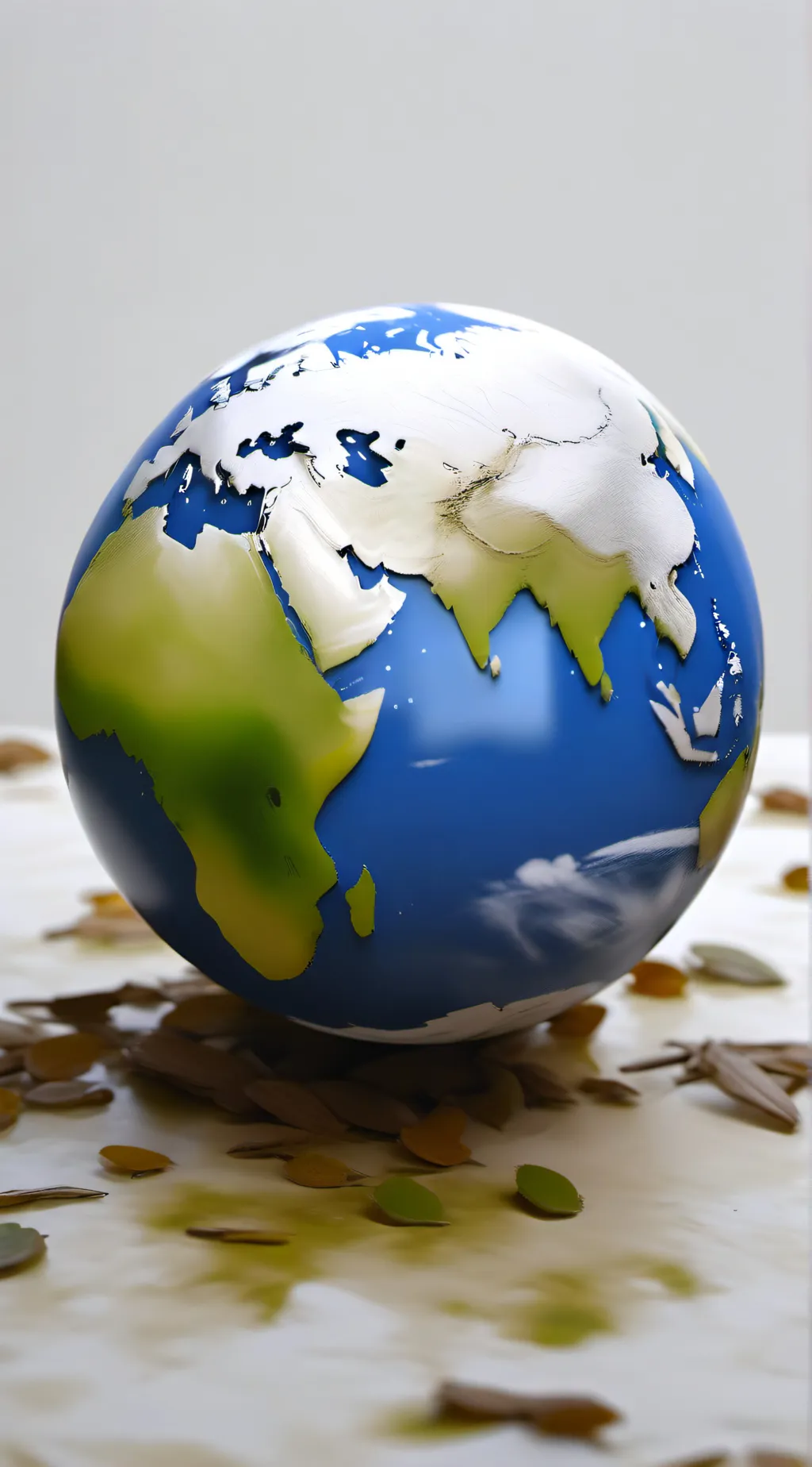 ai character: earth background