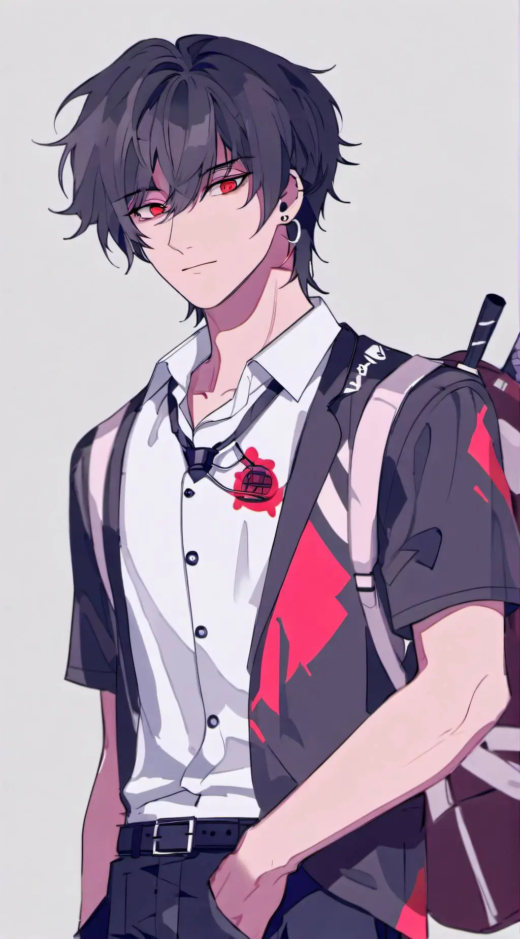 ai character: sasaki background